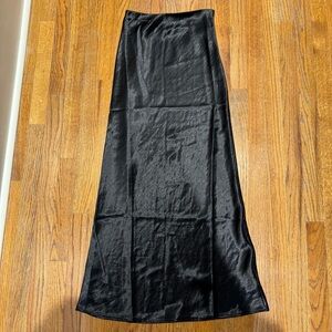 Double Zero Black Maxi Skirt